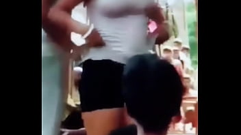 Tamil girls dancing nude in public